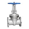 Válvula de gaveta CF8 PN64 DN150 de aço inoxidável
