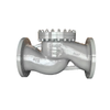 Tipo de elevação em aço carbono com válvula de retenção de flange